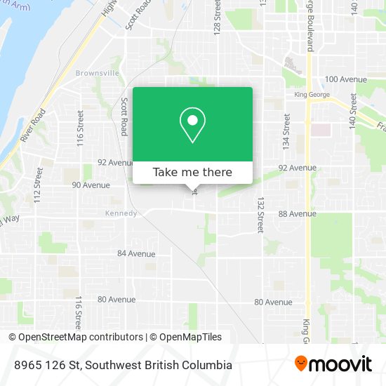 8965 126 St map