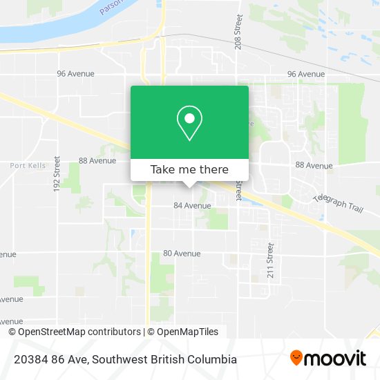20384 86 Ave map