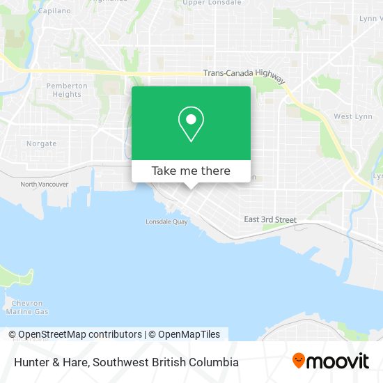 Hunter & Hare map