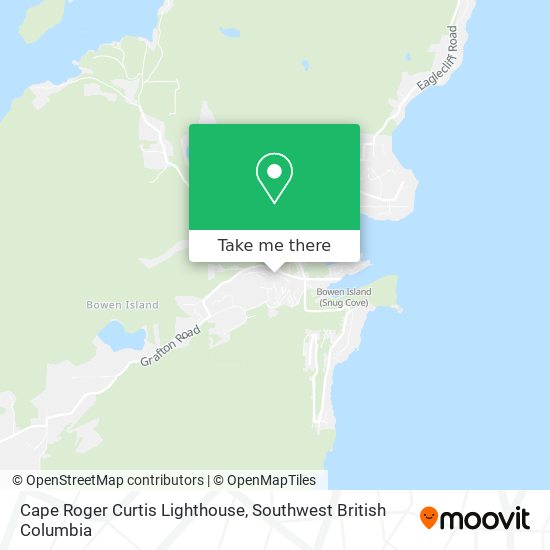 Cape Roger Curtis Lighthouse map