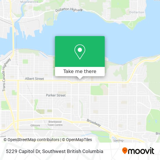 5229 Capitol Dr map