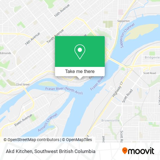 Akd Kitchen map