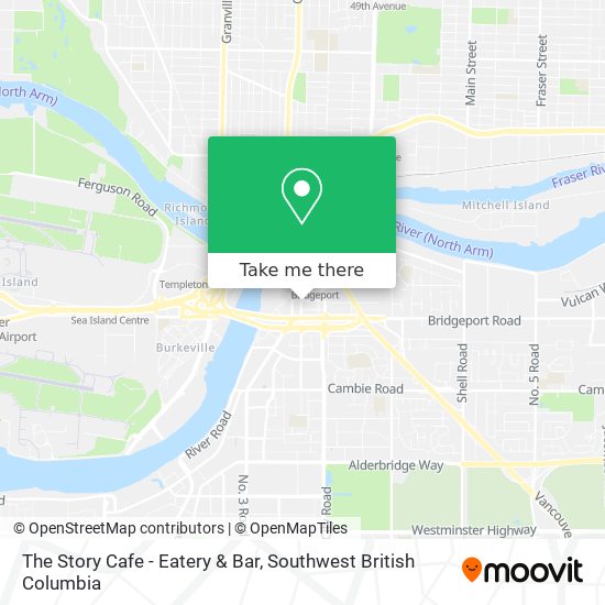 The Story Cafe - Eatery & Bar map