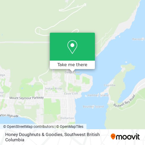 Honey Doughnuts & Goodies map