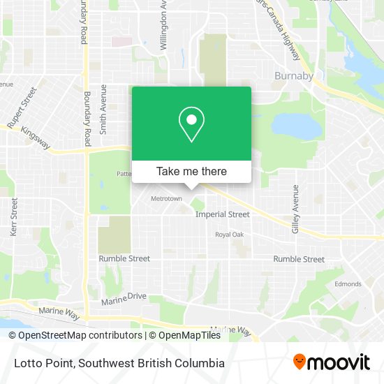 Lotto Point map