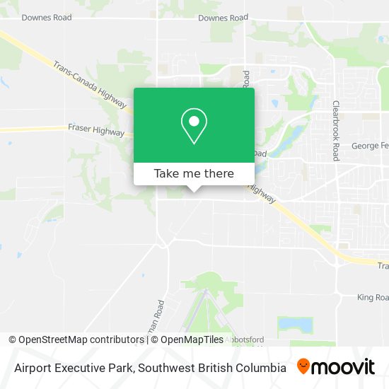 Airport Executive Park map