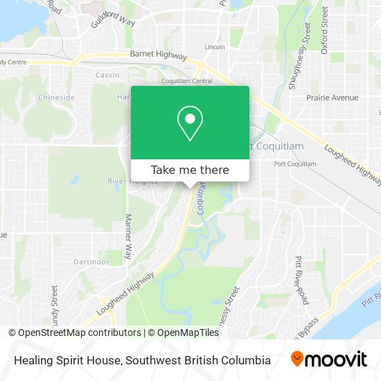 Healing Spirit House map