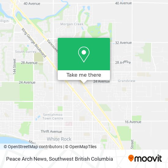 Peace Arch News plan