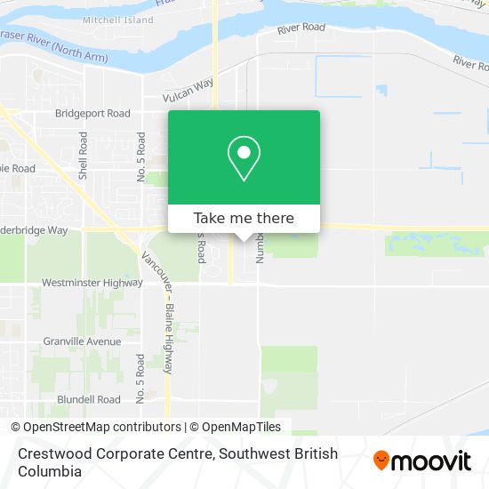 Crestwood Corporate Centre map