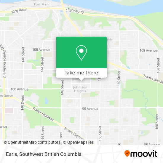 Earls map