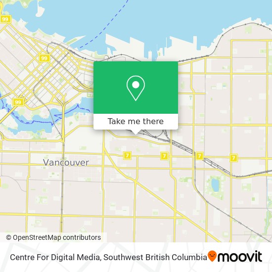 Centre For Digital Media map