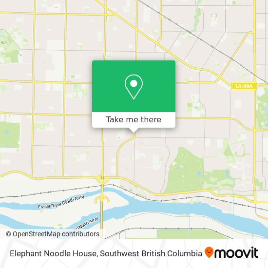 Elephant Noodle House map