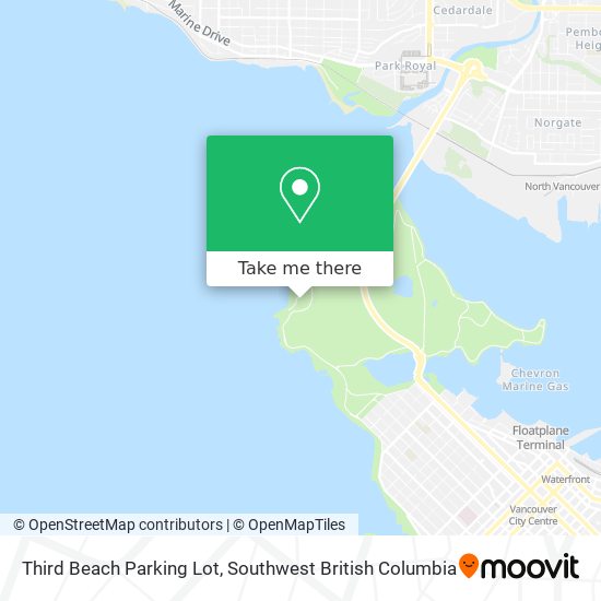 Third Beach Parking Lot plan