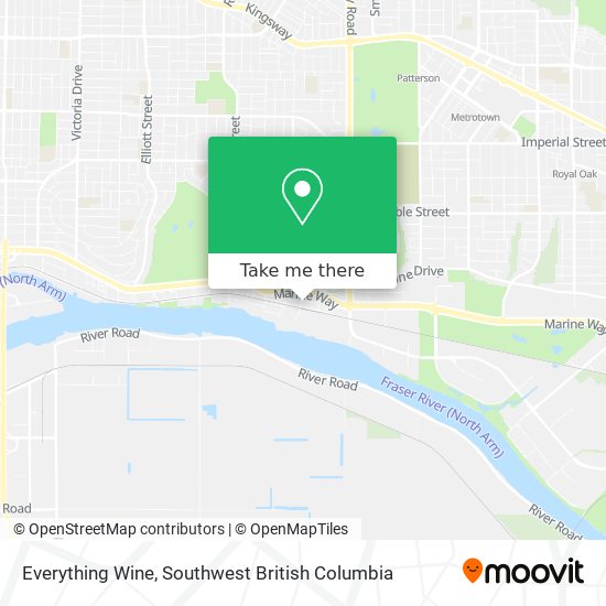 Everything Wine map