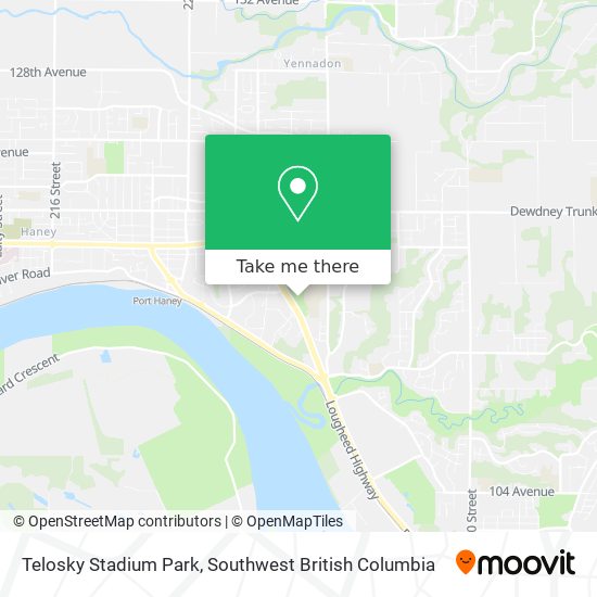 Telosky Stadium Park map