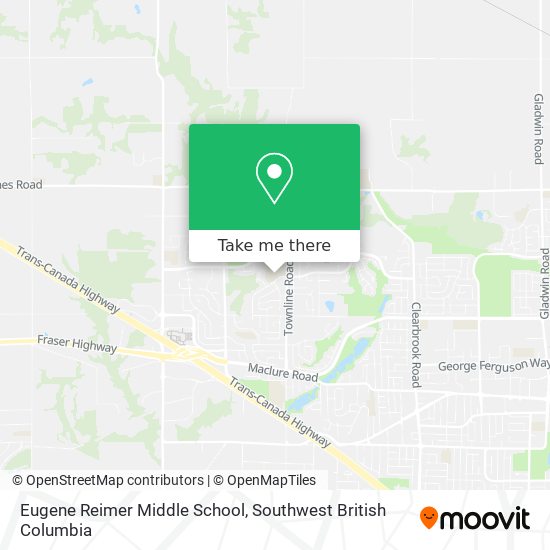 Eugene Reimer Middle School map