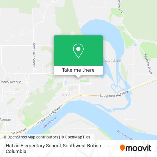 Hatzic Elementary School map