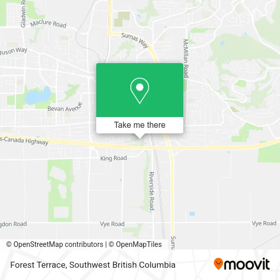 Forest Terrace map