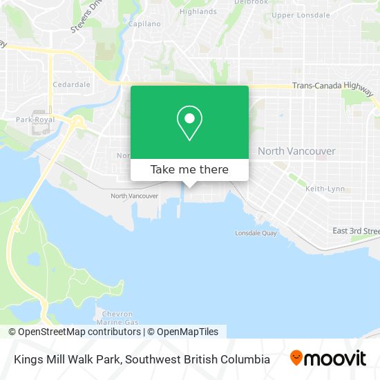 Kings Mill Walk Park plan