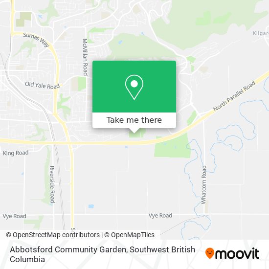 Abbotsford Community Garden map