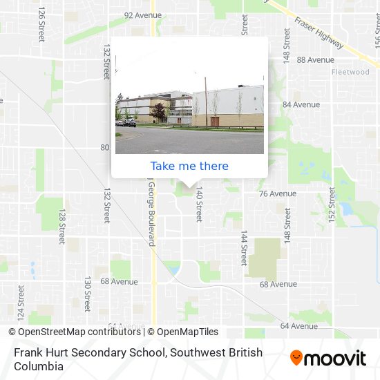 Frank Hurt Secondary School map
