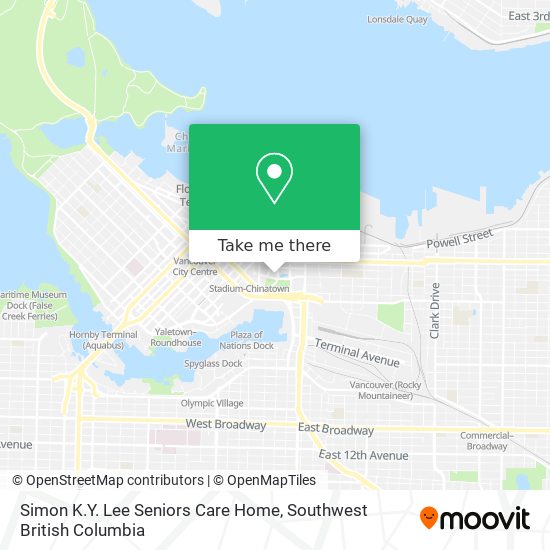 Simon K.Y. Lee Seniors Care Home map