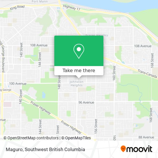 Maguro map