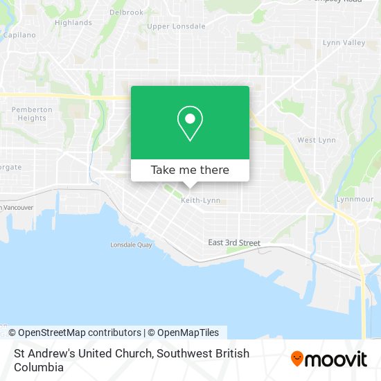 St Andrew's United Church map