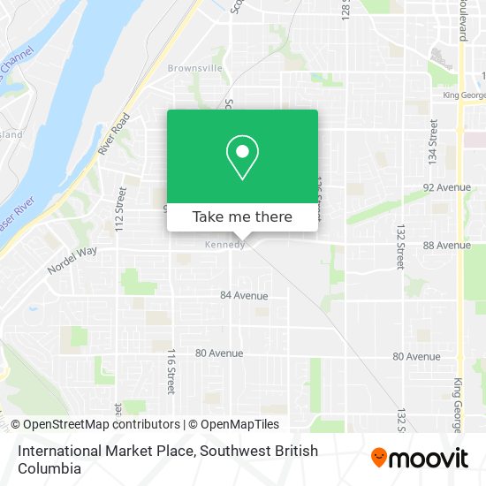 International Market Place map