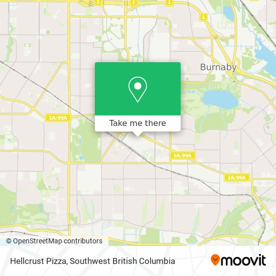 Hellcrust Pizza map