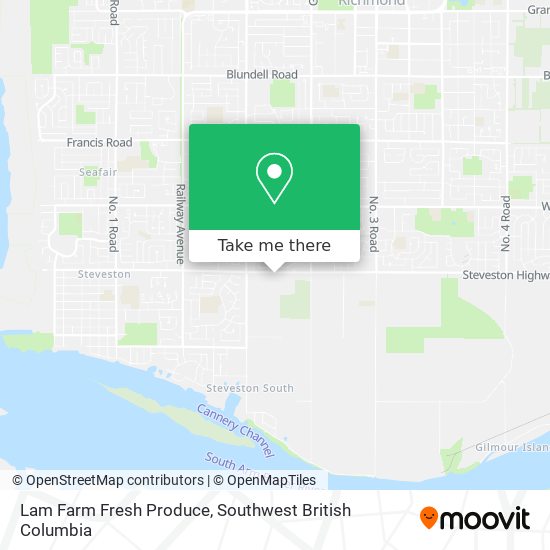 Lam Farm Fresh Produce map