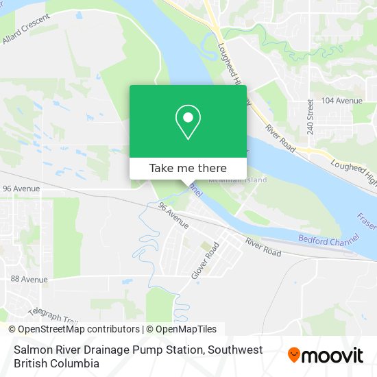 Salmon River Drainage Pump Station map