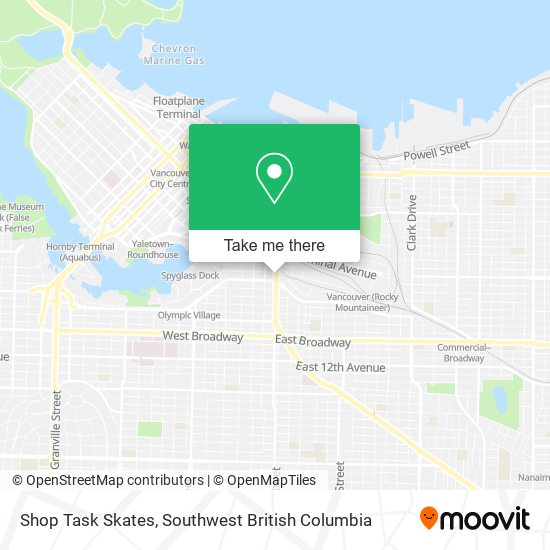 Shop Task Skates map