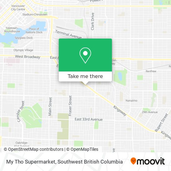 My Tho Supermarket plan