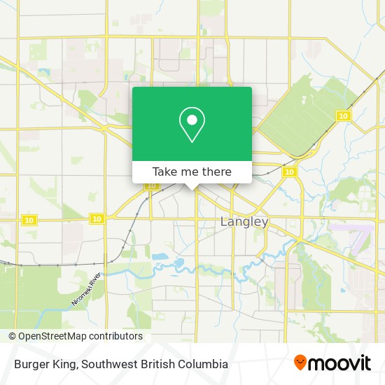 Burger King map