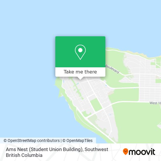 Ams Nest (Student Union Building) map