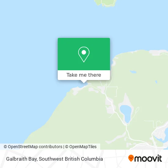 Galbraith Bay map