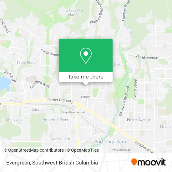 Evergreen map