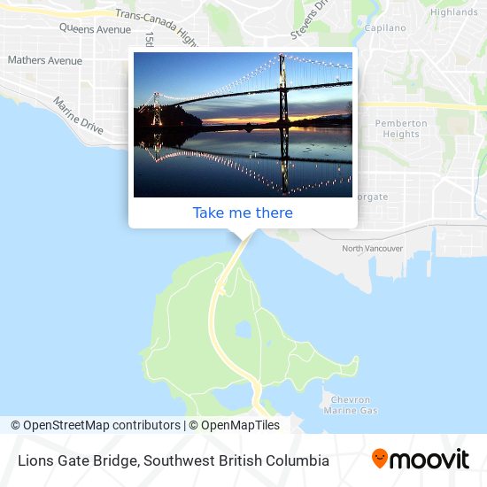 Lions Gate Bridge plan