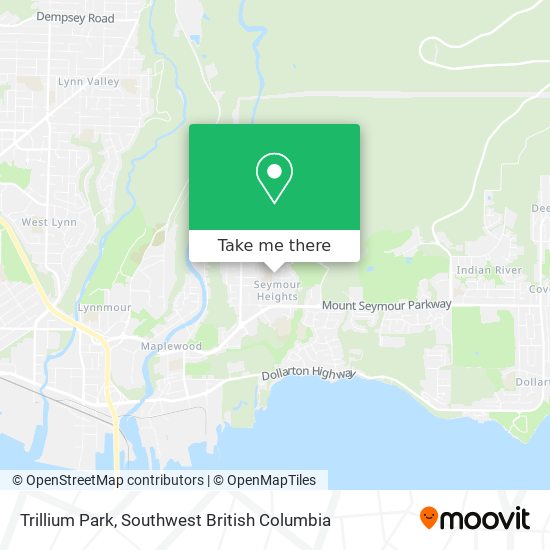 Trillium Park map
