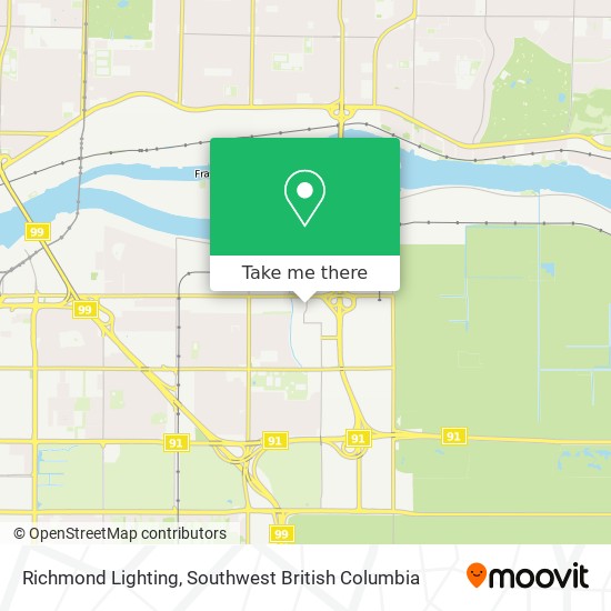 Richmond Lighting map