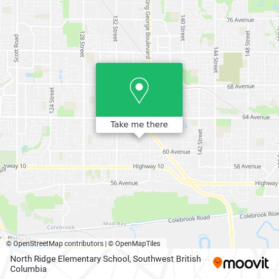 North Ridge Elementary School map