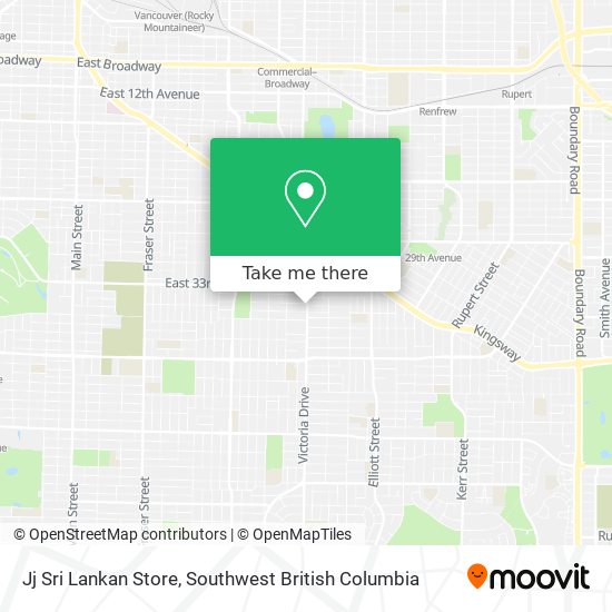 Jj Sri Lankan Store map