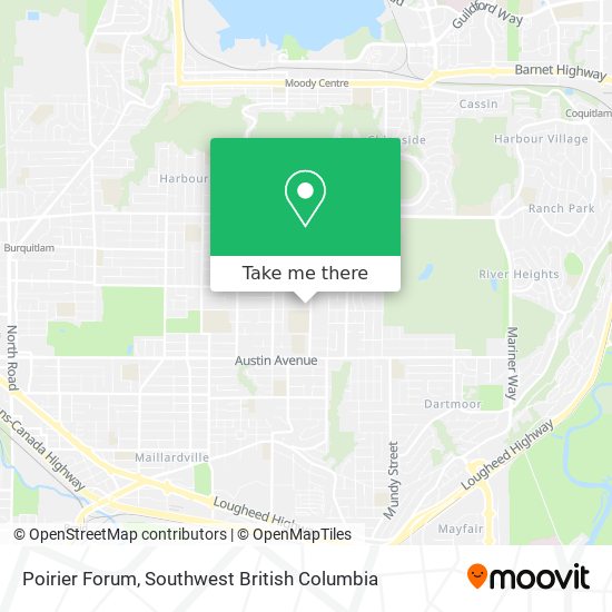 Poirier Forum map
