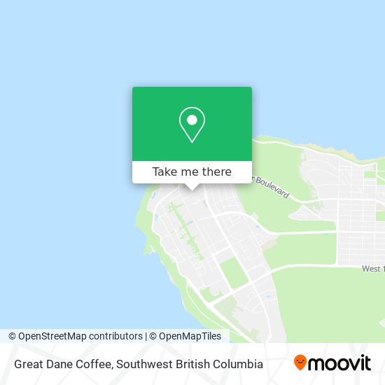 Great Dane Coffee map