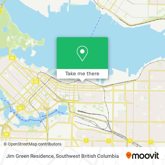 Jim Green Residence map