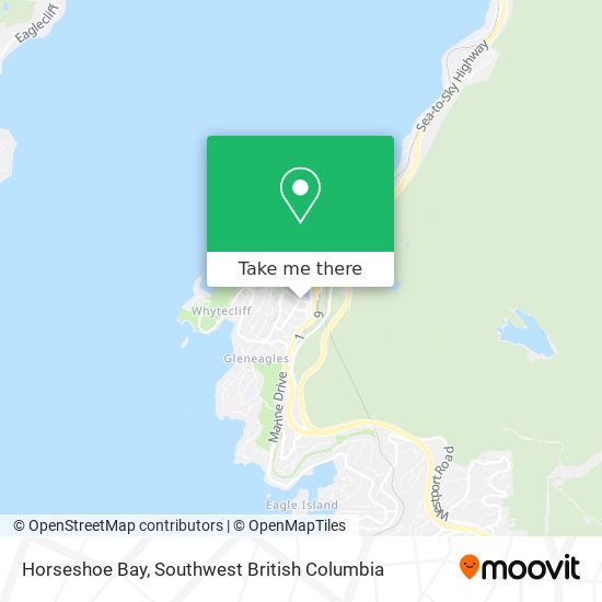 Horseshoe Bay map