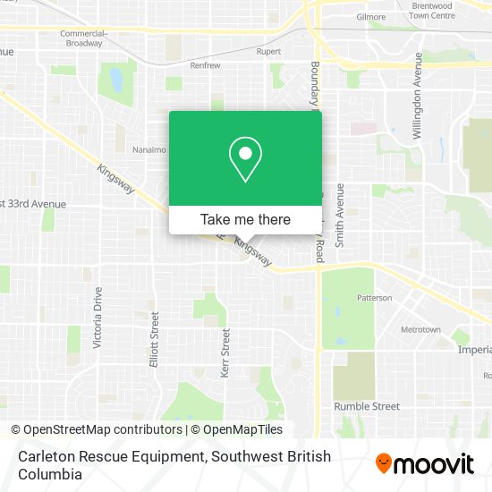 Carleton Rescue Equipment map