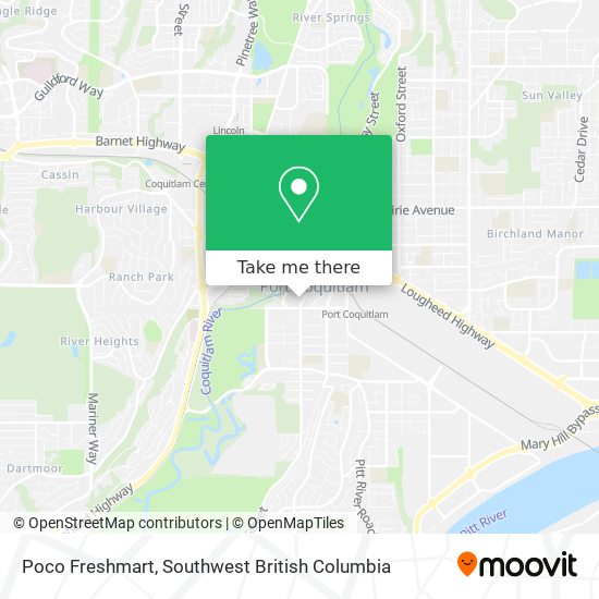 Poco Freshmart map