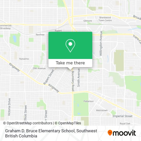 Graham D. Bruce Elementary School plan